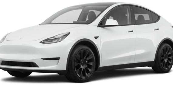TESLA MODEL Y 2020 5YJYGDEF1LF003062 image